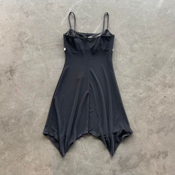 Y2K black asymmetrical dress size medium - Picture 4 of 4